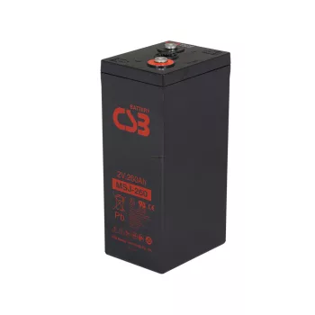 Zselés akkumulátor CSB MSJ260 (2V 262Ah)