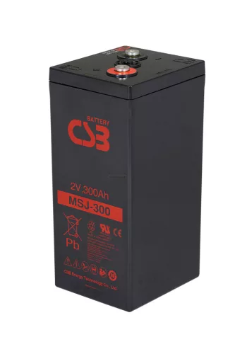 Zselés akkumulátor CSB MSJ300 (2V 314Ah)