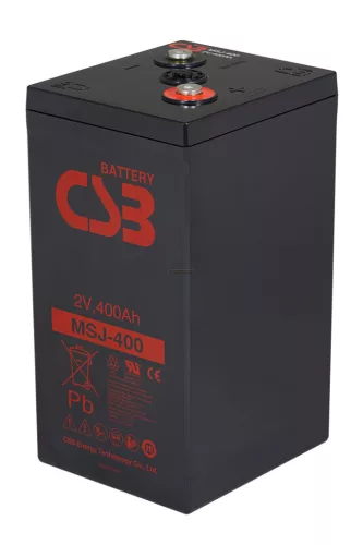 Zselés akkumulátor CSB MSJ400 (2V 420Ah)
