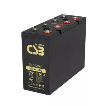 Zselés akkumulátor CSB MSV1000 (2V 1030Ah)