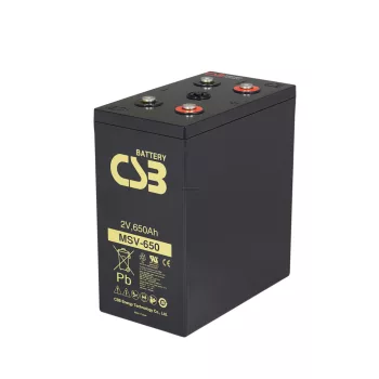 Zselés akkumulátor CSB MSV650 (2V 692Ah)