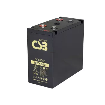 Zselés akkumulátor CSB MSV800 (2V 820Ah)