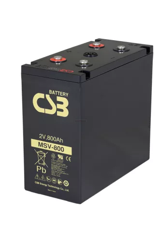 Zselés akkumulátor CSB MSV800 (2V 820Ah)