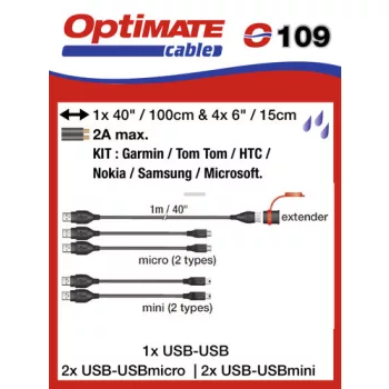 OptiMATE kiegészítő O-109 - USB-csatlakozó