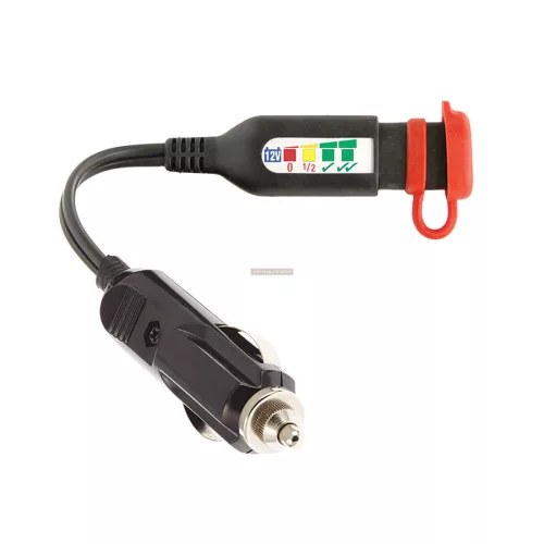 OptiMATE kiegészítő O-126 - Akkumulátor állapotkijelző AGM/GEL/STD AUTO dugós csatlakozóval