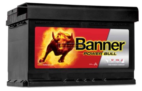 Banner Power Bull 12V 74Ah jobb+ 