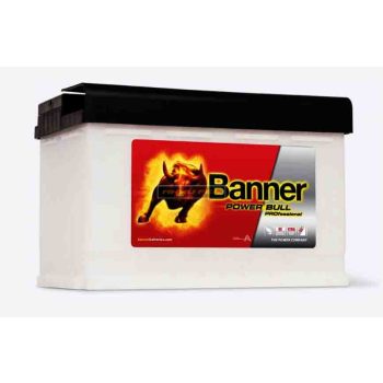 Banner Power Bull Professional 12V 77Ah Jobb+ akkumulátor