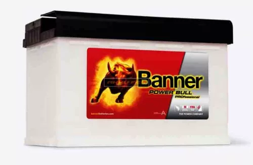 Banner Power Bull Professional 12V 77Ah Jobb+ akkumulátor