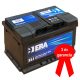 ERA SLI S57212 akkumulátor, 12V 72Ah 680A J+ EU, alacsony, 3 év garancia