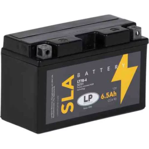 Landport SLA-LT7B-4 motorakkumulátor, 12V 6,5Ah, 90A