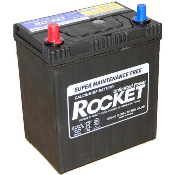 Rocket SMF42B19R indítóakkumulátor  12V 40Ah 340A B+   japán