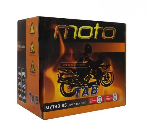 Tab motor akkumulátor YT4B-BS