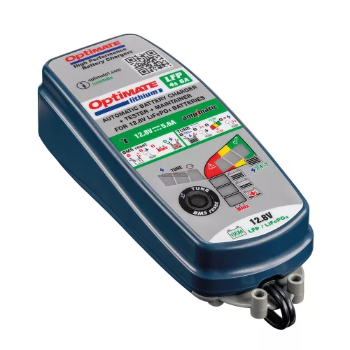 Töltő+Tápforrás OptiMATE Lithium 4s 6A (12V/6A) LiFePO4