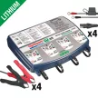 Töltő OptiMATE Lithium 4s 0.8A Quad Bank (12V/0,8A)
