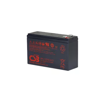 Zselés akkumulátor CSB UPS122406F2 (12V 240W/5min.)