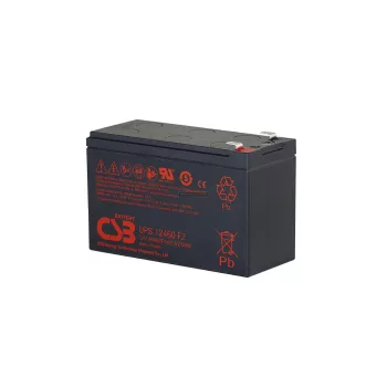 Zselés akkumulátor CSB UPS12460F2 (12V 460W/5min)