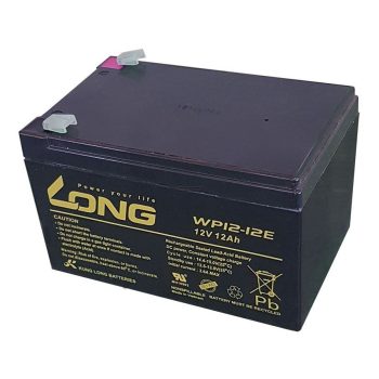 Long elektromos kerékpár akkumulátor 12V 12Ah