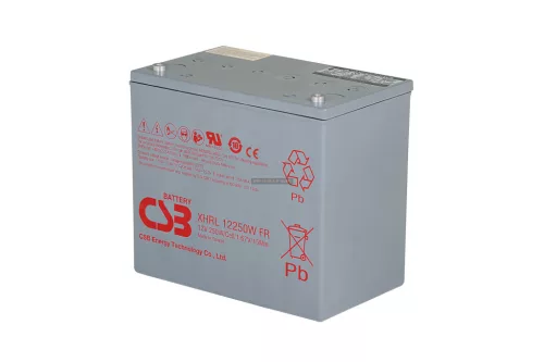 Zselés akkumulátor CSB XHRL12250W (12V 250W/15min)