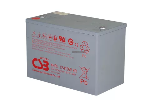 Zselés akkumulátor CSB XHRL12410W (12V 410W/15min)