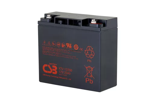 Zselés akkumulátor CSB XTV12200 (12V/20Ah)