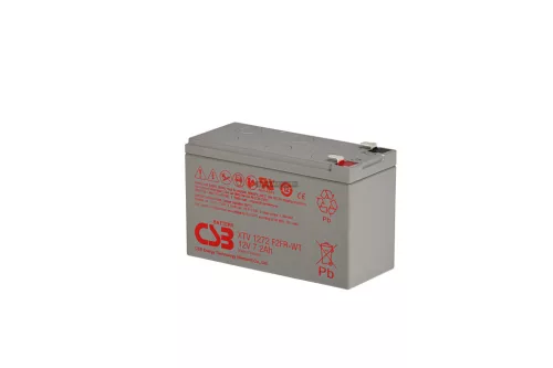 Zselés akkumulátor CSB XTV1272F2FR-WT (12V/7,4Ah)