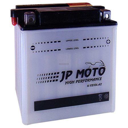 JP Moto emelt teljesítményű motorakkumulátor, CB10L-A2
