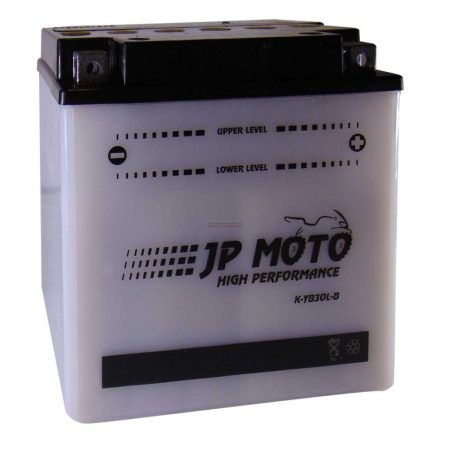 JP Moto emelt teljesítményű motorakkumulátor, CB30L-B
