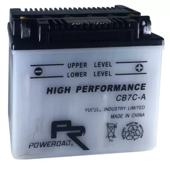   JP Moto emelt teljesítményű motorakkumulátor, CB7C-A, K-YB7C-A
