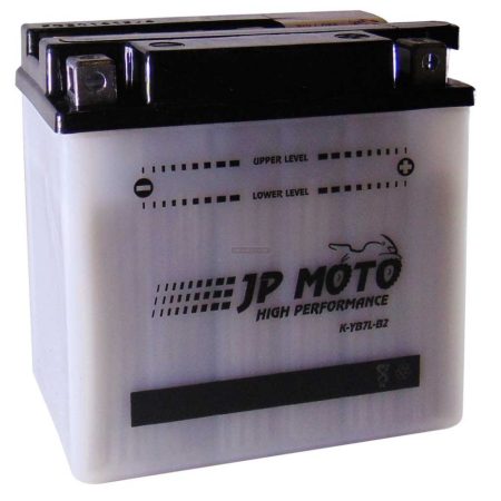 JP Moto emelt teljesítményű motorakkumulátor, CB7L-B2, K-YB7L-B2