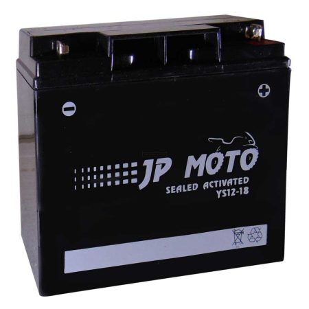 JP Moto zárt, gondozásmentes motorakkumulátor, YS12-18