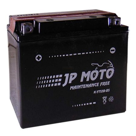 JP Moto gondozásmentes motorakkumulátor, YT12B-BS