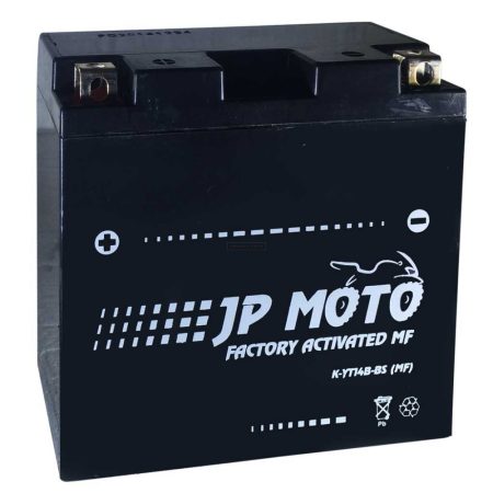 JP Moto gondozásmentes motorakkumulátor, YT14B-BS