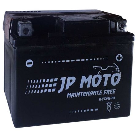JP Moto gondozásmentes motorakkumulátor, YTX4L-BS, K-YTX4L-BS