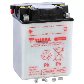 Yuasa motor akkumulátor YB14-A2