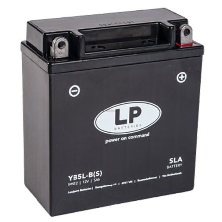 Landport YB5-3 / YB5L-B (S) motorakkumulátor, zárt, SLA, 12V 5Ah 75A