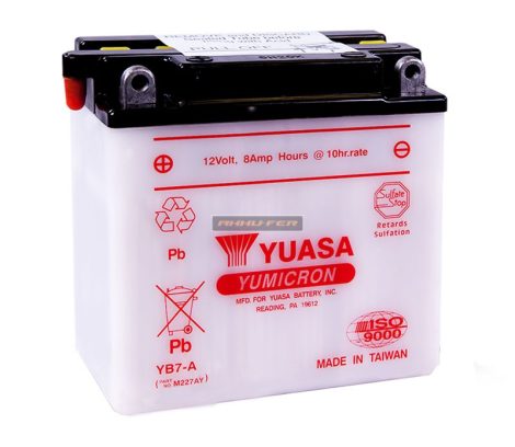 Yuasa motor akkumulátor YB7A