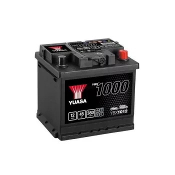 Yuasa autó akkumulátor 12V 45Ah/380A jobb+