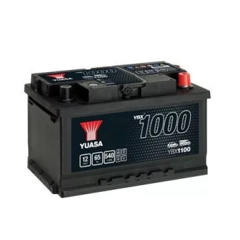   Yuasa Automotive YBX1100 akkumulátor, 12V 65Ah 540A J+ EU, alacsony