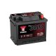 Yuasa Automotive SMF YBX3027 akkumulátor, 12V 62Ah 550A J+ EU, magas