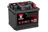 Yuasa SMF YBX3063 akkumulátor, 12V 45Ah 440A J+ EU, alacsony