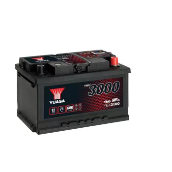   Yuasa SMF YBX3100 akkumulátor, 12V 71Ah 680A J+ EU, alacsony