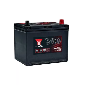Yuasa SMF YBX3205 akkumulátor, 12V 60Ah 540A J+, japán