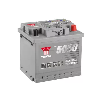   Yuasa Silver High Performance SMF YBX5012 akkumulátor, 12V 54Ah 500A J+ EU, magas