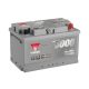 Yuasa Silver High Performance SMF YBX5100 akkumulátor, 12V 75Ah 710A J+ EU, alacsony