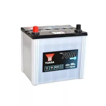   Yuasa EFB Start Stop Plus YBX7014 akkumulátor, 12V 65Ah 620A B+, japán