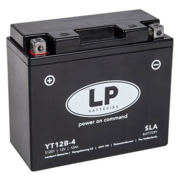   Landport YT12B-4 motorakkumulátor, zárt, SLA, 12V 10Ah 175A