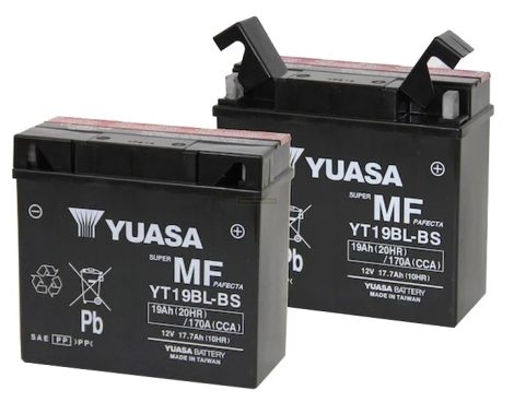 YT19BL-BS Yuasa motor akkumulátor 12V 18Ah 170A jobb+