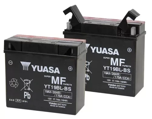 Yuasa motor akkumulátor 12V 18Ah/170A jobb+