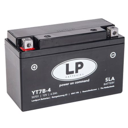 Landport YT7B-4 motorakkumulátor, zárt, SLA, 12V 5,5Ah 85A