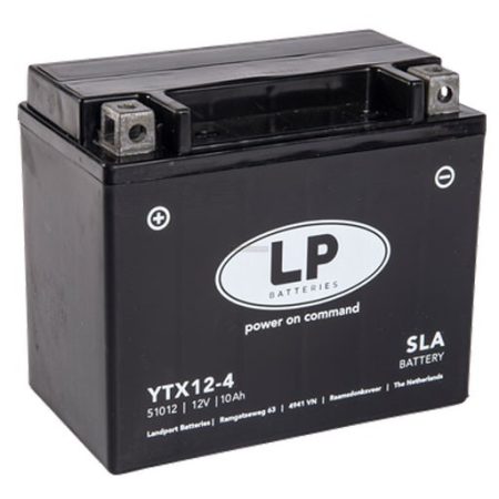 Landport YTX12-4 motorakkumulátor, zárt, SLA, 12V 10Ah 180A